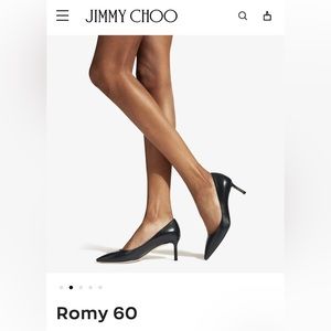Almost new JIMMY CHOO BLACK HEELS🖤🖤